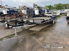 2016 Big Tex 10ET-16KR T/A Tagalong Equipment Trailer Per Seller, Red Tagged Due to Possible Damaged