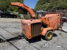(Hanover, WV) 2012 Vermeer BC1000XL Chipper (12in Drum) No Title)(Runs) (Jump to Start, Body Damage,