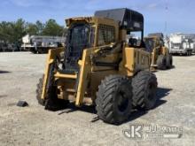2017 Rayco C100T Rubber Tired Skid Steer Loader Not Running, Condition Unknown, Hours Unknown, Parts