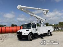 (Sarasota, FL) Altec LRV-55, Over-Center Bucket Truck center mounted on 2007 Freightliner M2 106 Uti