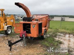 (Byram, MS) 2015 Vermeer BC1000XL Chipper (12in Drum), trailer mtd Not Running, No Power to Starter,