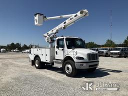 (Villa Rica, GA) Altec L42A, Over-Center Bucket center mounted on 2018 Freightliner M2 106 Utility T