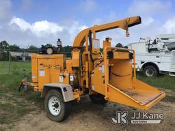 (Byram, MS) 2021 Bandit 200UC Chipper (12in Disc) Not Running, Condition Unknown, Key Missing, Batte