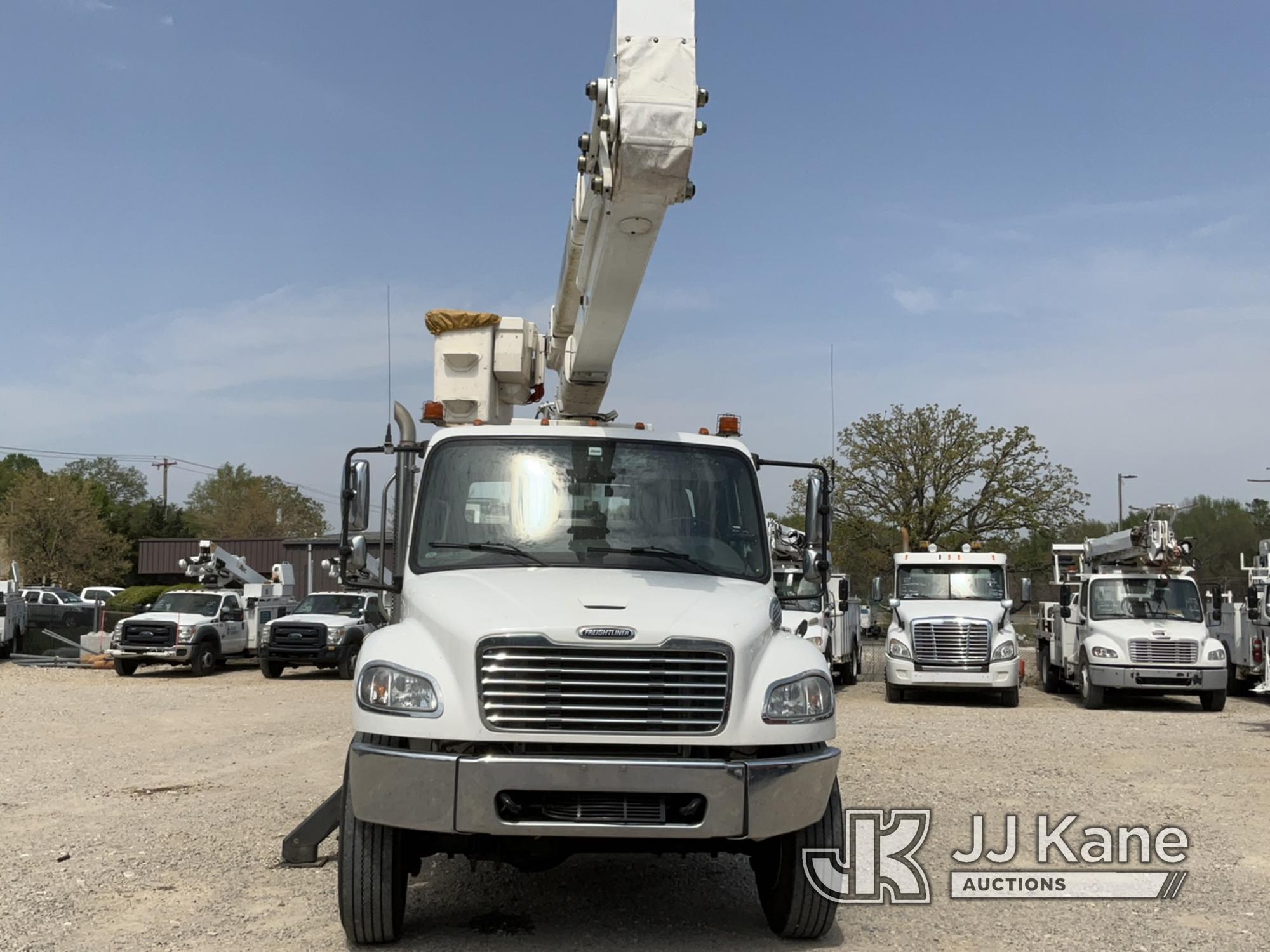 (Charlotte, NC) HiRanger TC55-MH, Material Handling Bucket Truck rear mounted on 2019 Freightliner M