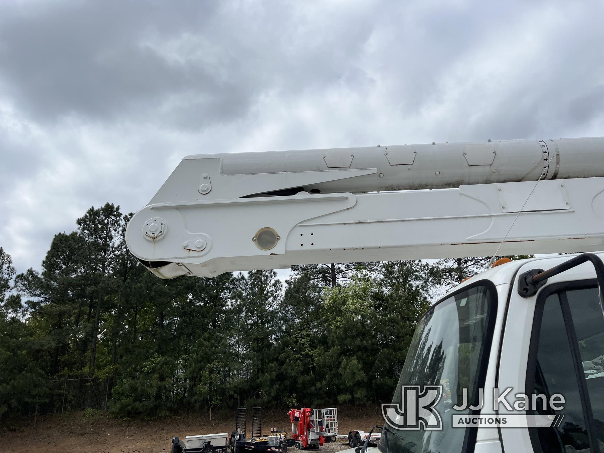 (Chester, VA) Altec AA55E, Material Handling Bucket Truck rear mounted on 2015 Freightliner M2 106 U