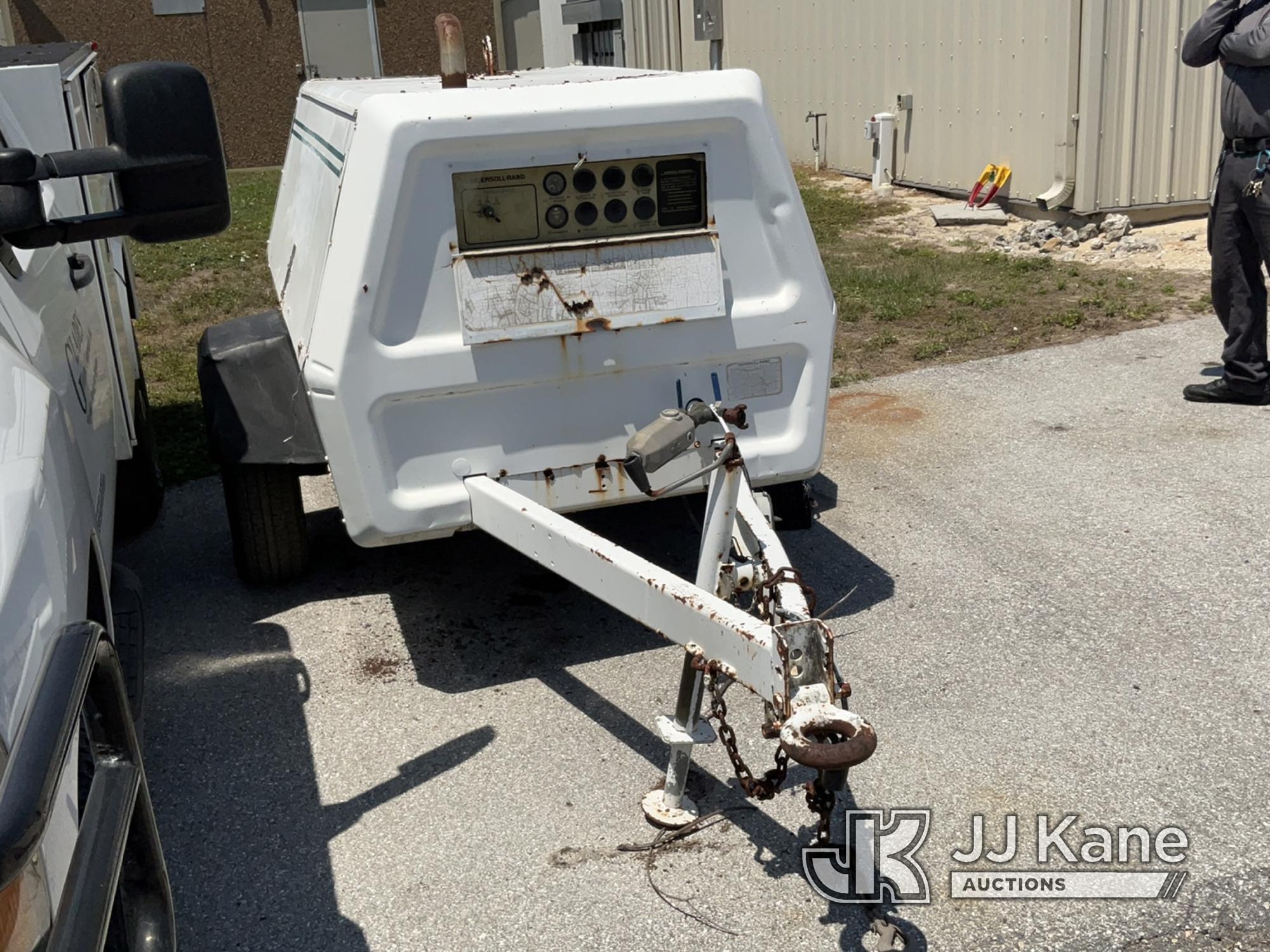 (Moore Haven, FL) 1996 Ingersollrand Portable Air Compressor, Trailer Mtd. (Electric Cooperative own