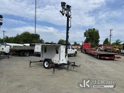 (Charlotte, NC) 2014 Progress Solar Solutions SLT 1200 Portable Light Tower Duke Unit) (Runs, Lights