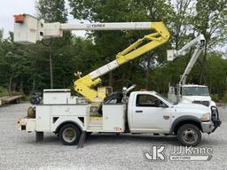 (New Tazewell, TN) Hi-Ranger HR-37M, Articulating & Telescopic Material Handling Bucket Truck mounte