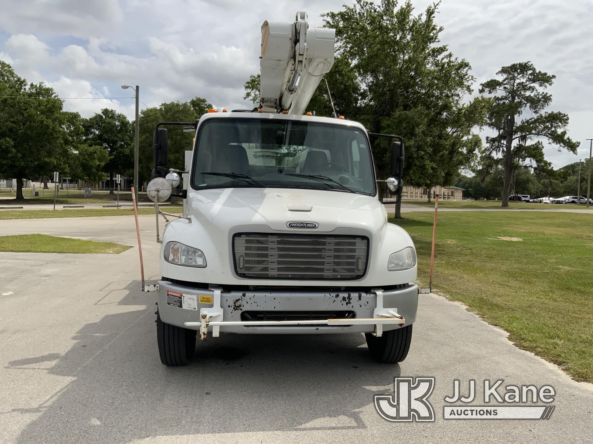 (Ocala, FL) Altec L42A, Over-Center Bucket Truck center mounted on 2014 Freightliner M2 106 Utility