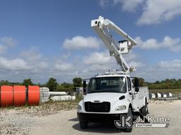 (Sarasota, FL) Altec LRV-55, Over-Center Bucket Truck center mounted on 2007 Freightliner M2 106 Uti