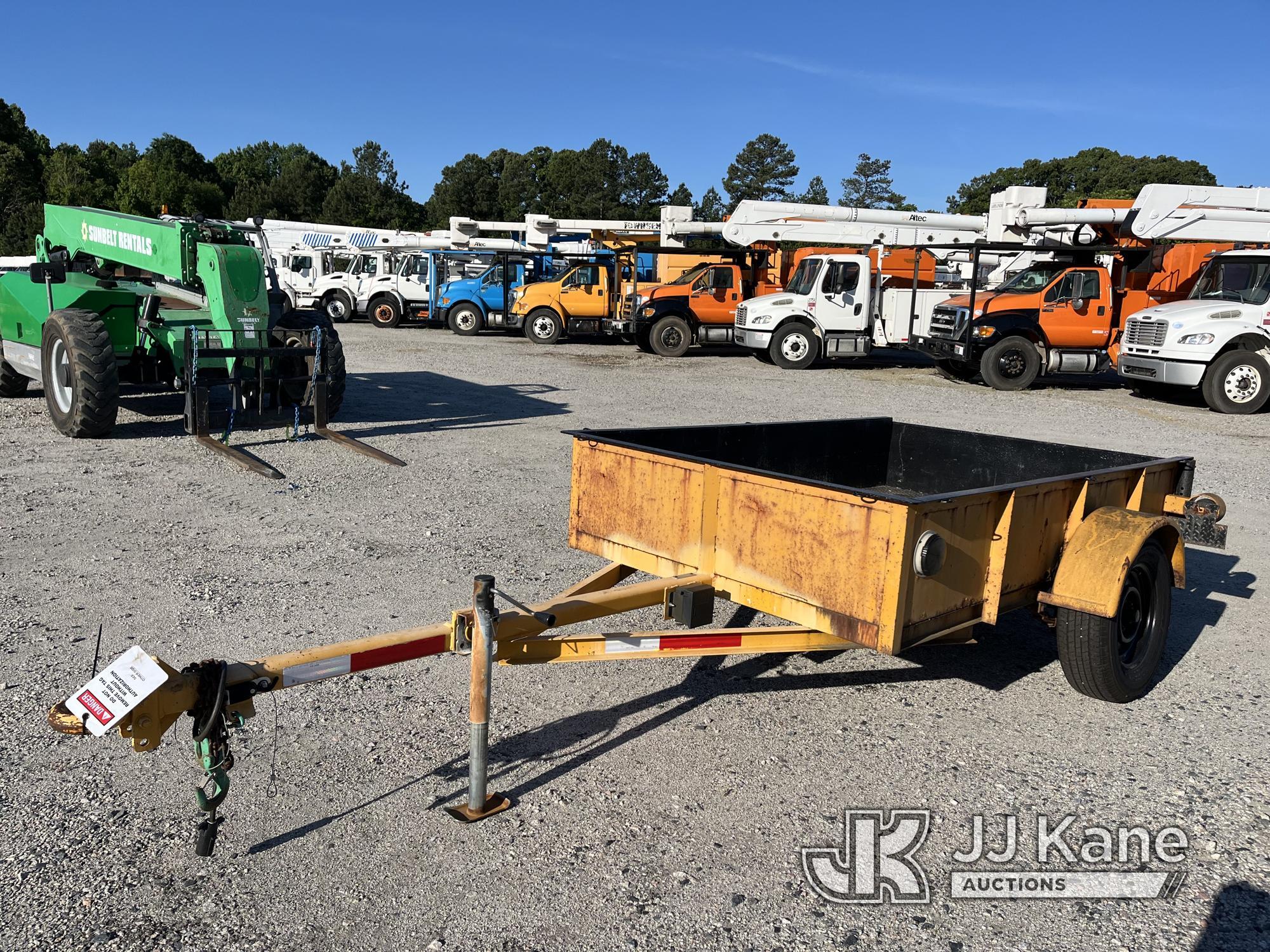 (Chester, VA) 1988 Utility Trailer Manufacturing Co. S/A Material Trailer Bent Axle