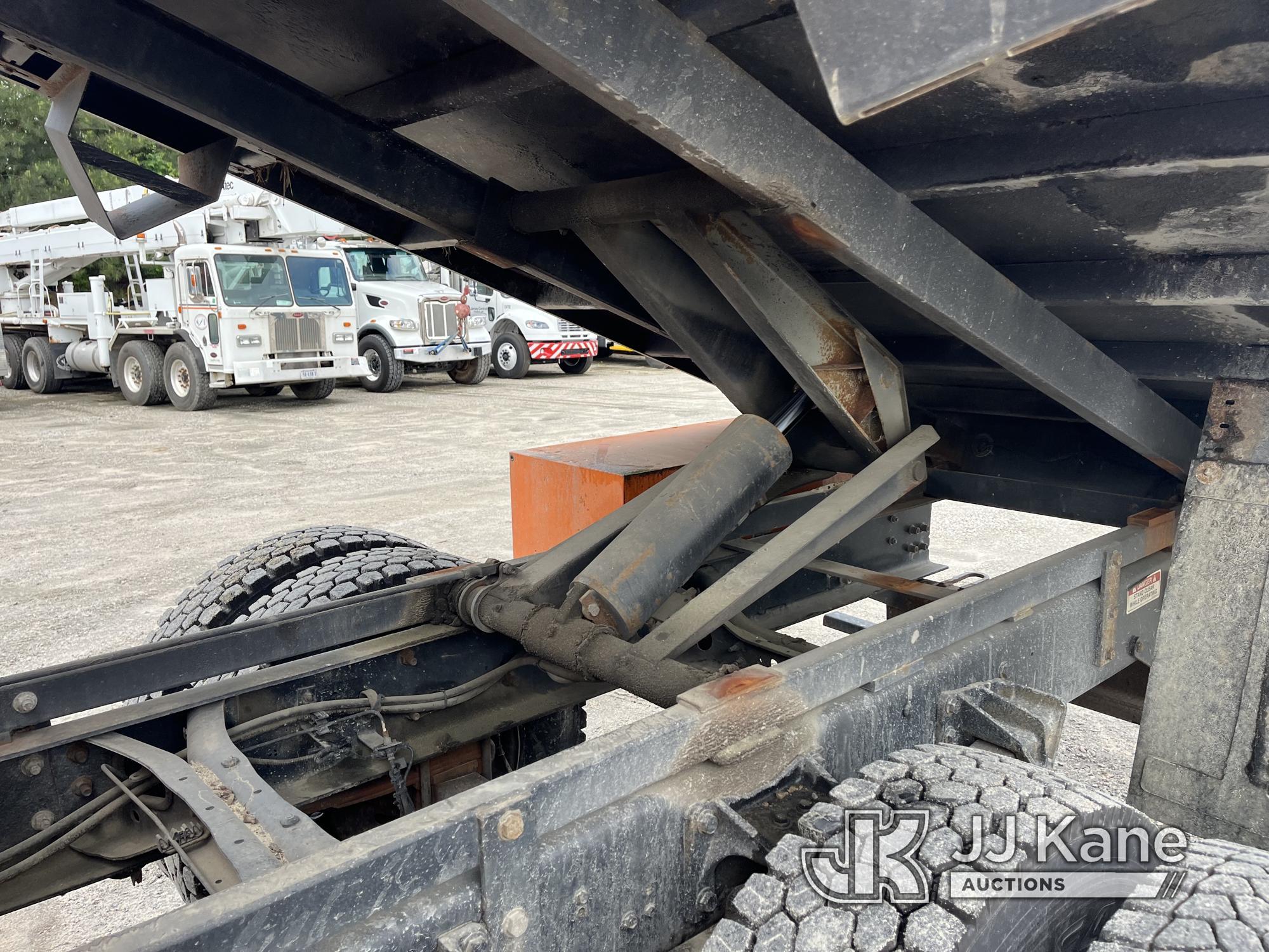 (Chester, VA) Altec LR756, Over-Center Bucket Truck mounted behind cab on 2015 Ford F750 Chipper Dum