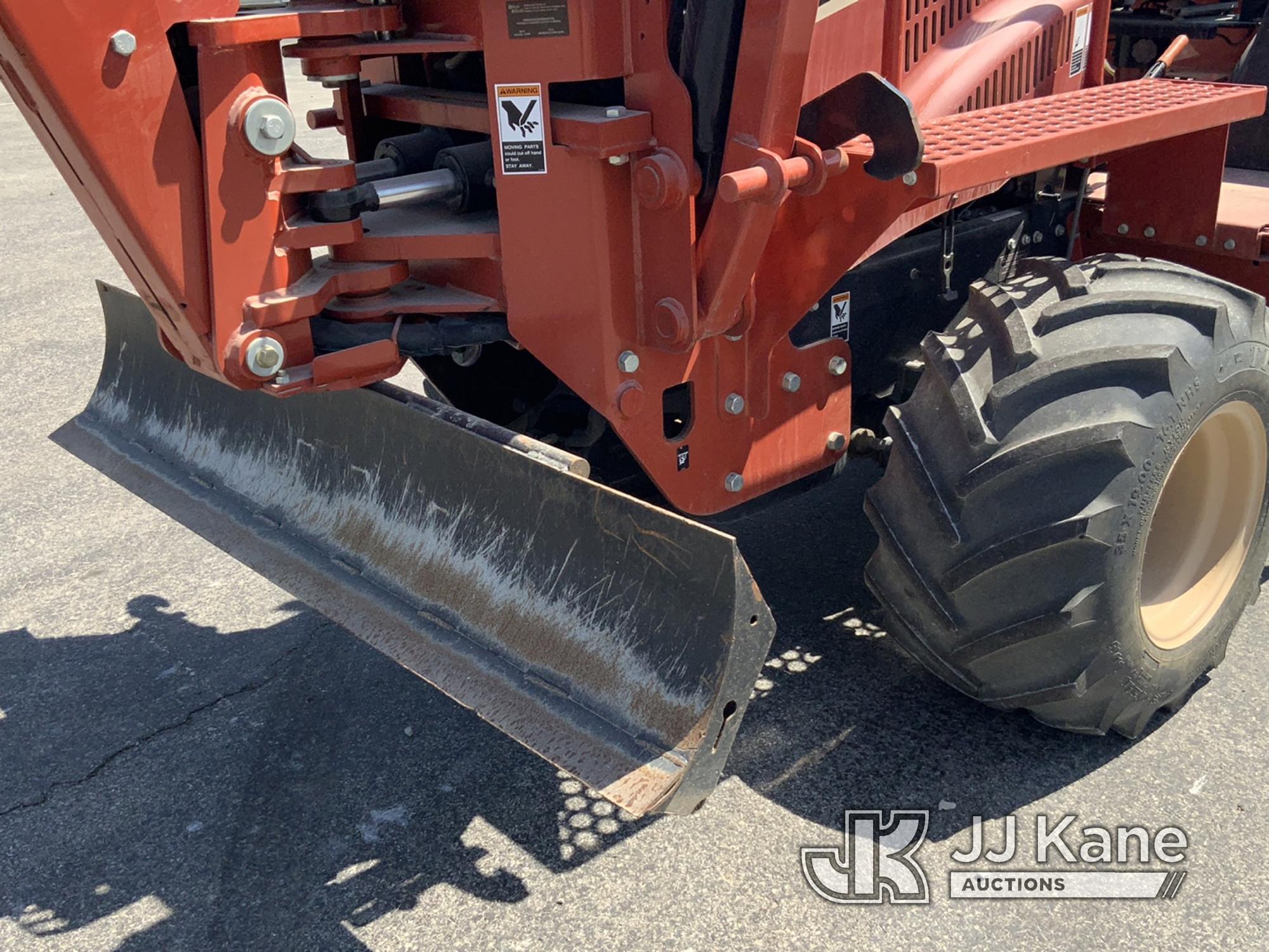 (Owensboro, KY) 2011 Ditch Witch RT80 Rubber Tired Trencher Runs & Operates) (Bad Throttle Pedal) (E