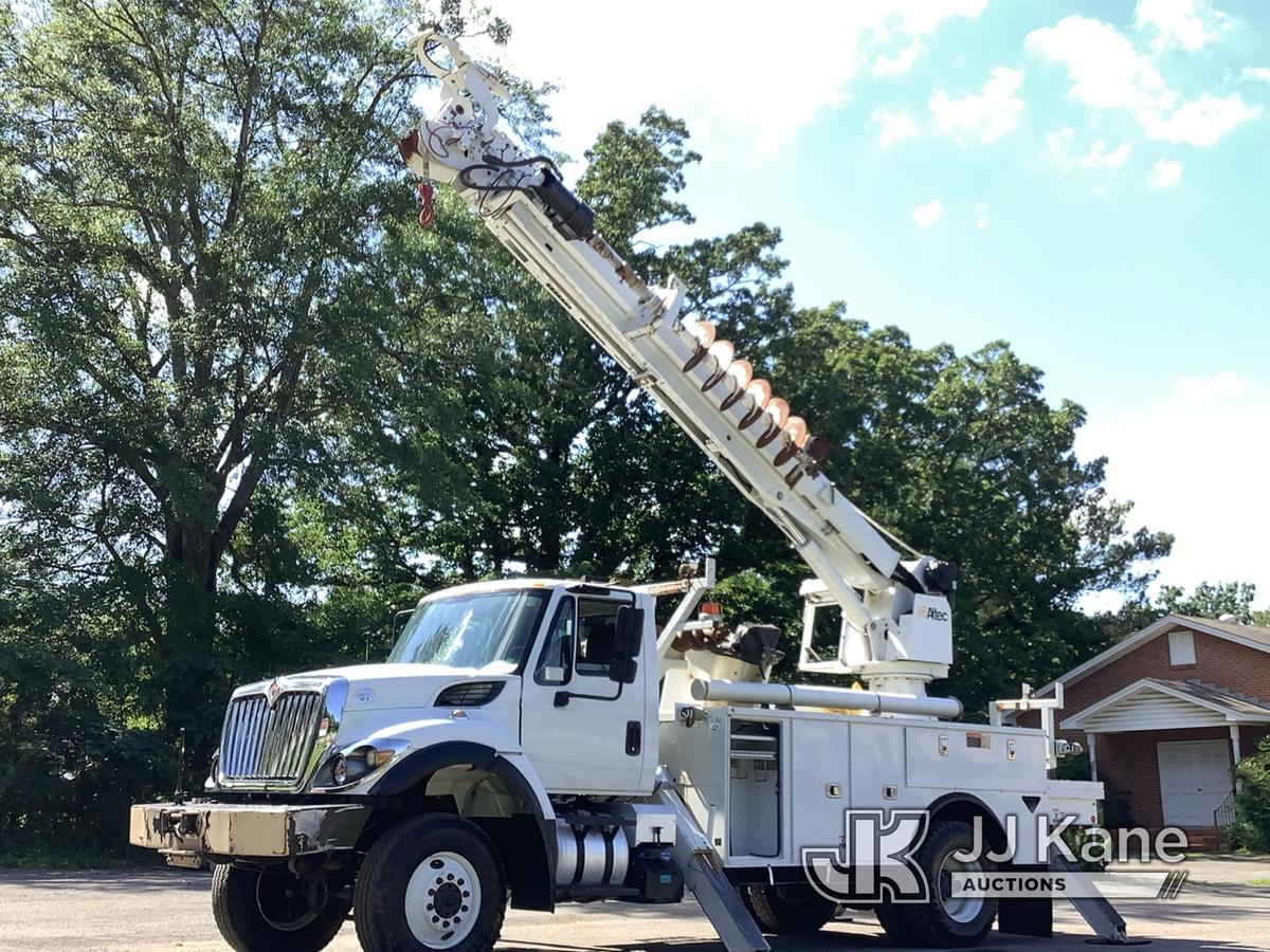 (Graysville, AL) Altec DM47B-TR, Digger Derrick rear mounted on 2016 International 7300 4x4 Utility