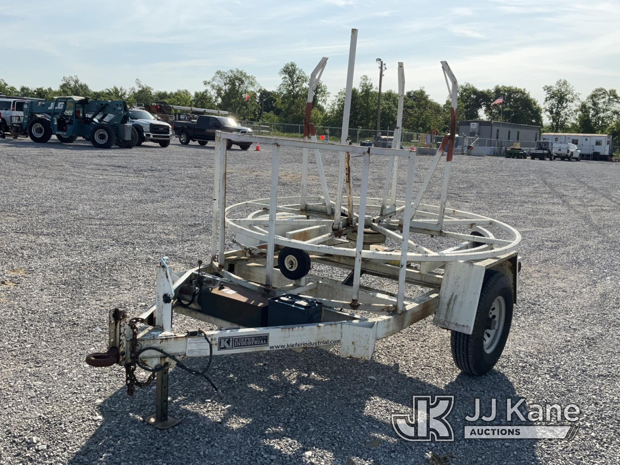 (Verona, KY) 2008 Kiefer IRC-300 S/A Pipe Trailer