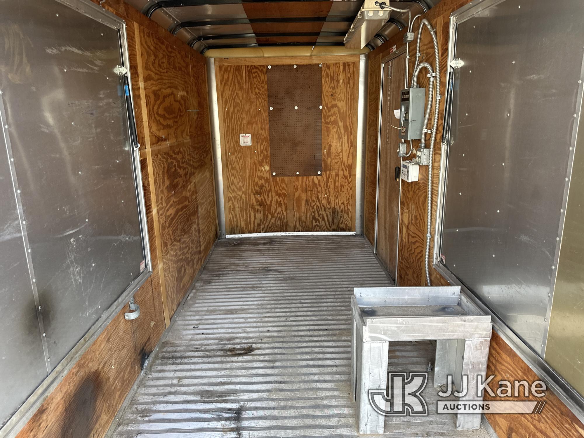 (Ocala, FL) 2004 Pace American Trailer CS614TA2, 14 Ft T/A Enclosed Trailer Body Damage