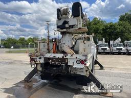 (Chattanooga, TN) Altec DC47-TR, Digger Derrick rear mounted on 2013 Freightliner M2 106 4x4 Utility
