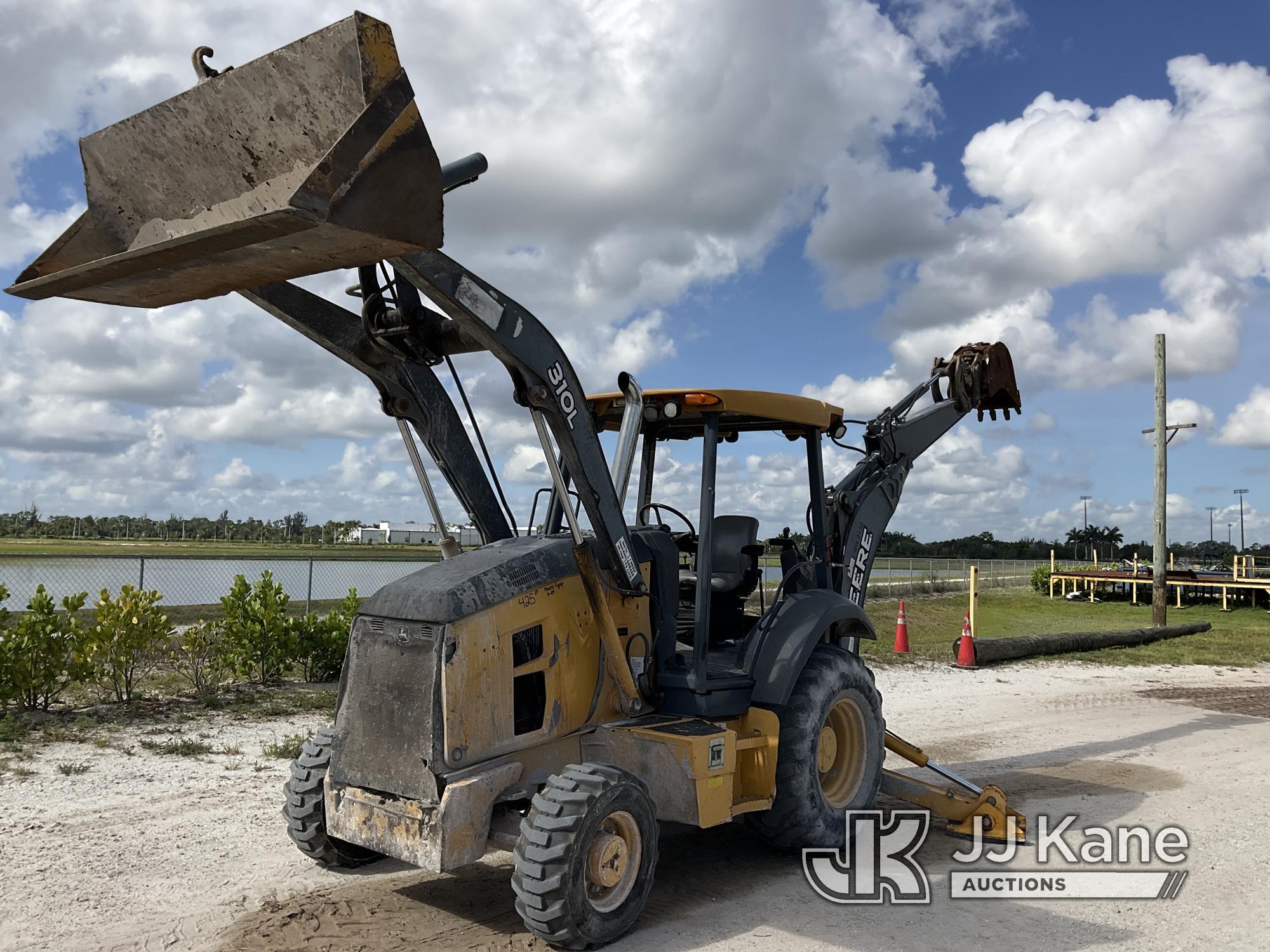 (Westlake, FL) 2015 John Deere 310L 4x4 Tractor Loader Backhoe Runs & Moves, Loader & Backhoe Operat