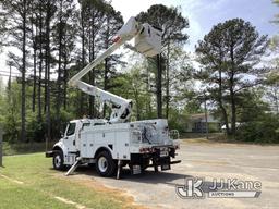 (Graysville, AL) Altec L42M, Over-Center Material Handling Bucket mounted behind cab on 2017 Freight