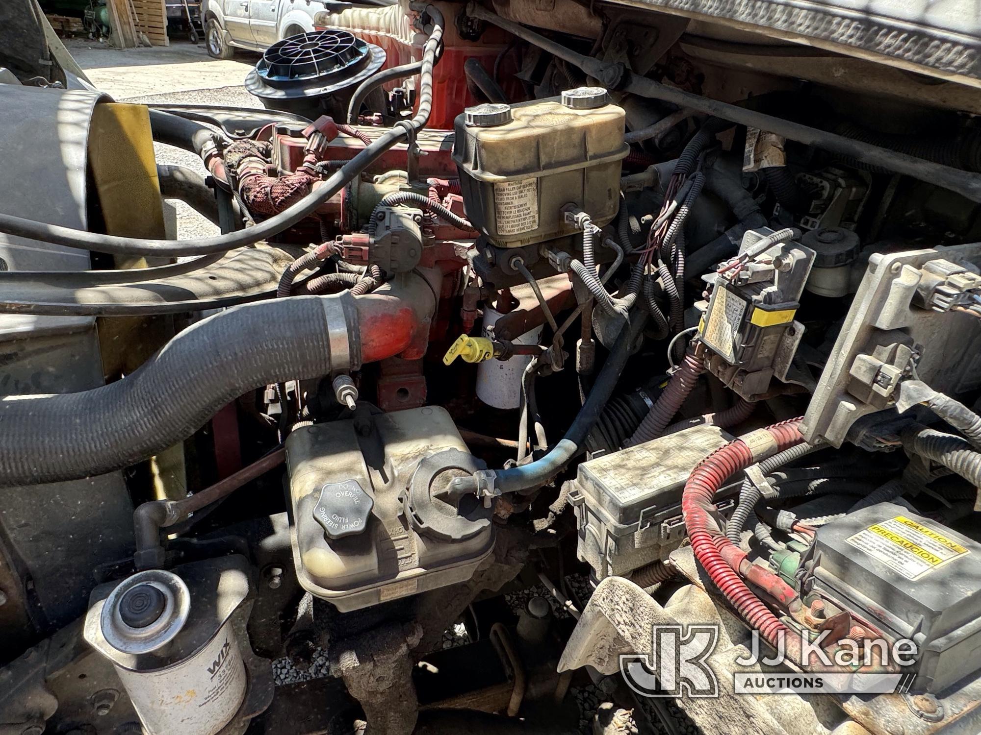 (Hanover, WV) Altec LRV60/70, Over-Center Elevator Bucket Truck mounted behind cab on 2012 Freightli