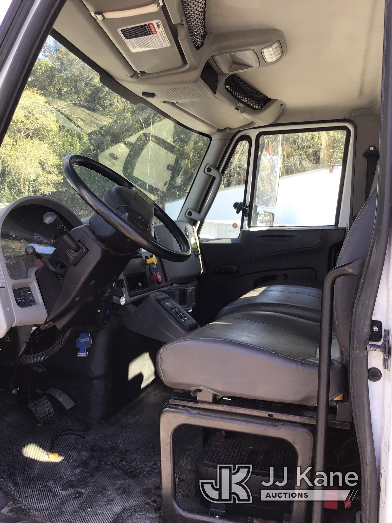 (Ocala, FL) Altec AA55, Material Handling Bucket Truck rear mounted on 2017 International 4300 Utili