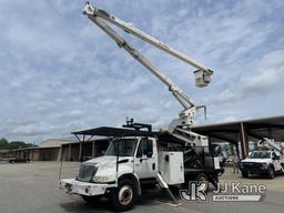 (Jackson, AL) Terex/HiRanger XT60/70, Over-Center Elevator Bucket Truck rear mounted on 2008 Interna