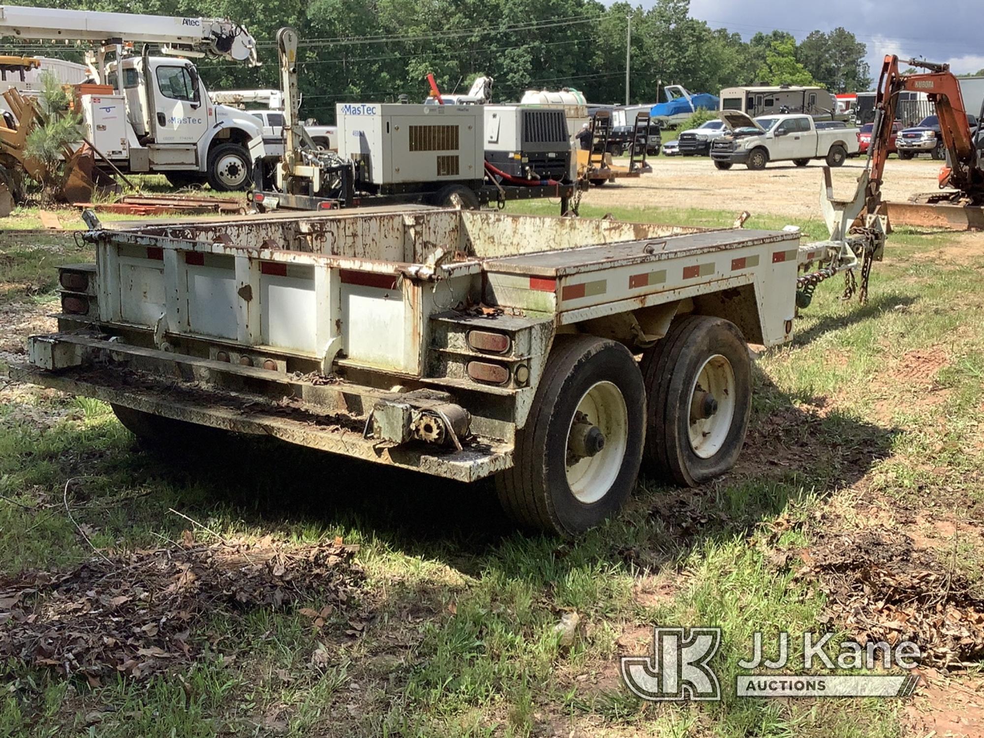 (Douglasville, GA) 2007 Hardeebilt 22K P&M T/A Extendable Pole/Material Trailer Two Flat Tires