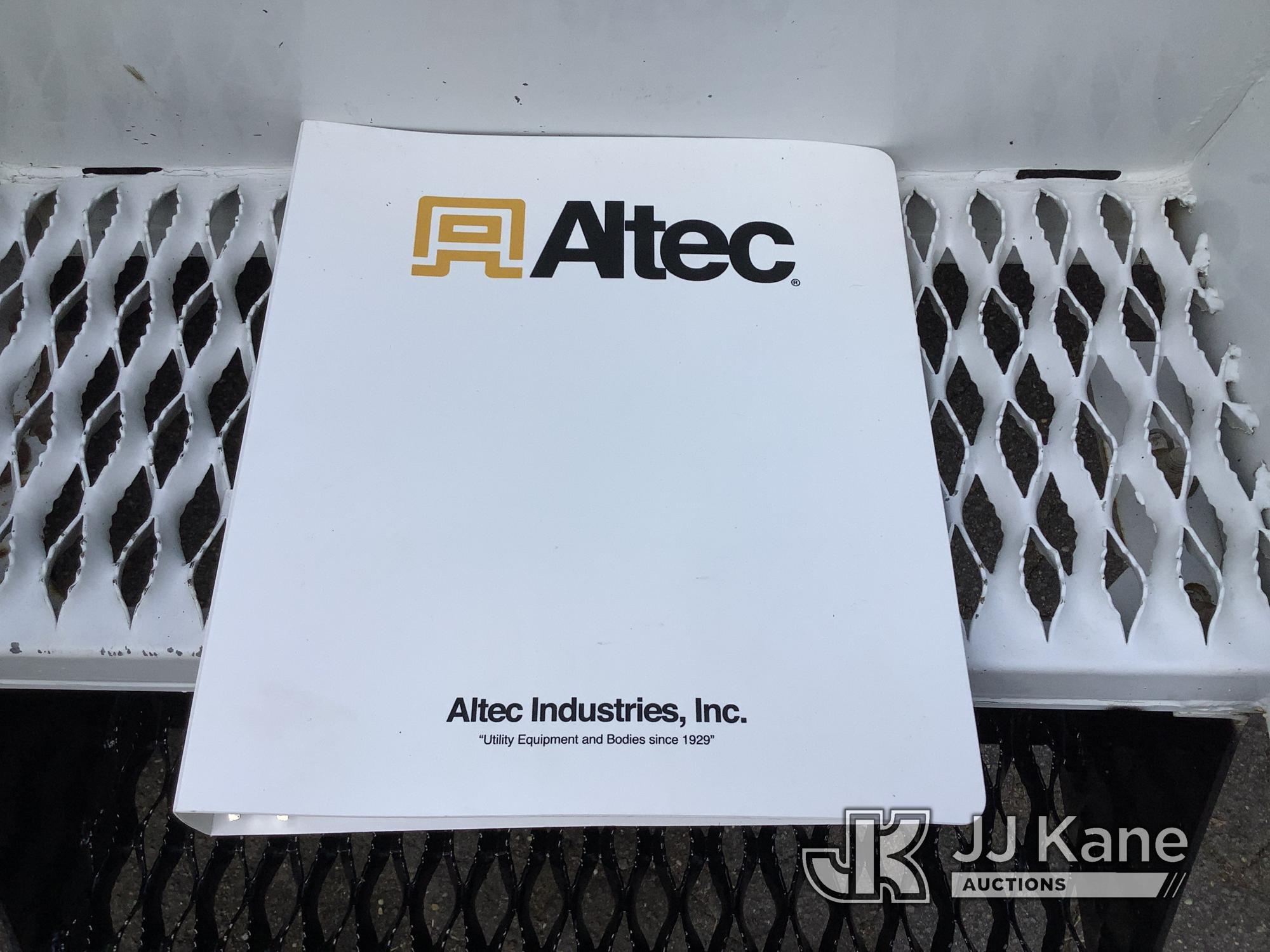 (Graysville, AL) Altec L42M, Over-Center Material Handling Bucket Truck center mounted on 2017 Freig