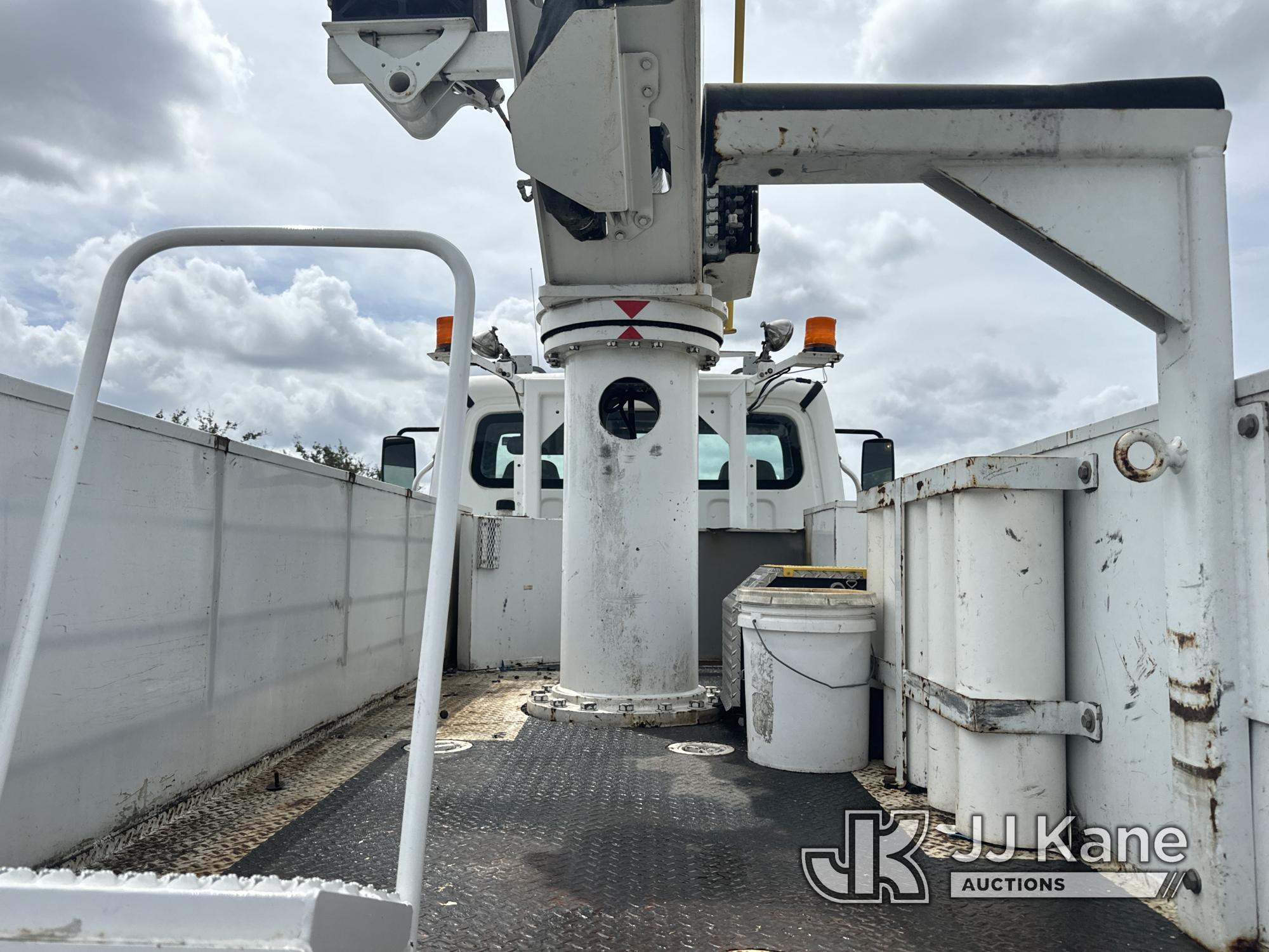 (Ocala, FL) Altec L42-MH, Over-Center Material Handling Bucket Truck center mounted on 2010 Freightl