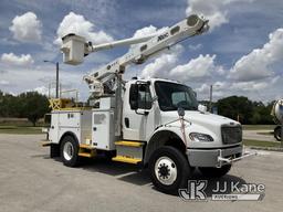 (Ocala, FL) Altec L42A, Over-Center Bucket Truck center mounted on 2014 Freightliner M2 106 Utility