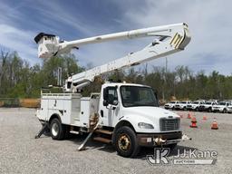 (Verona, KY) Altec AA55-MH, Material Handling Bucket Truck rear mounted on 2011 Freightliner M2 106