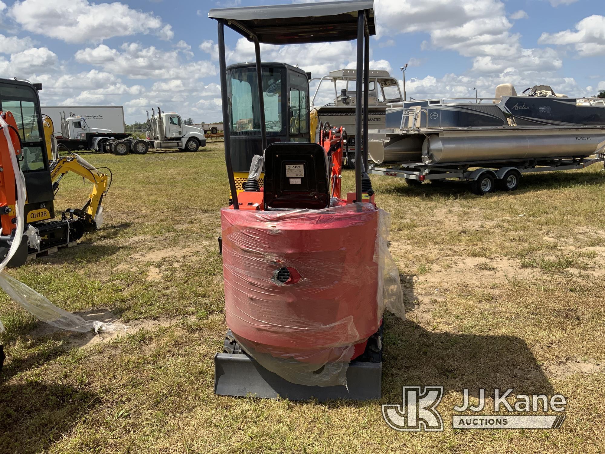 (Westlake, FL) 2024 AGT H15 Mini Hydraulic Excavator New/Unused