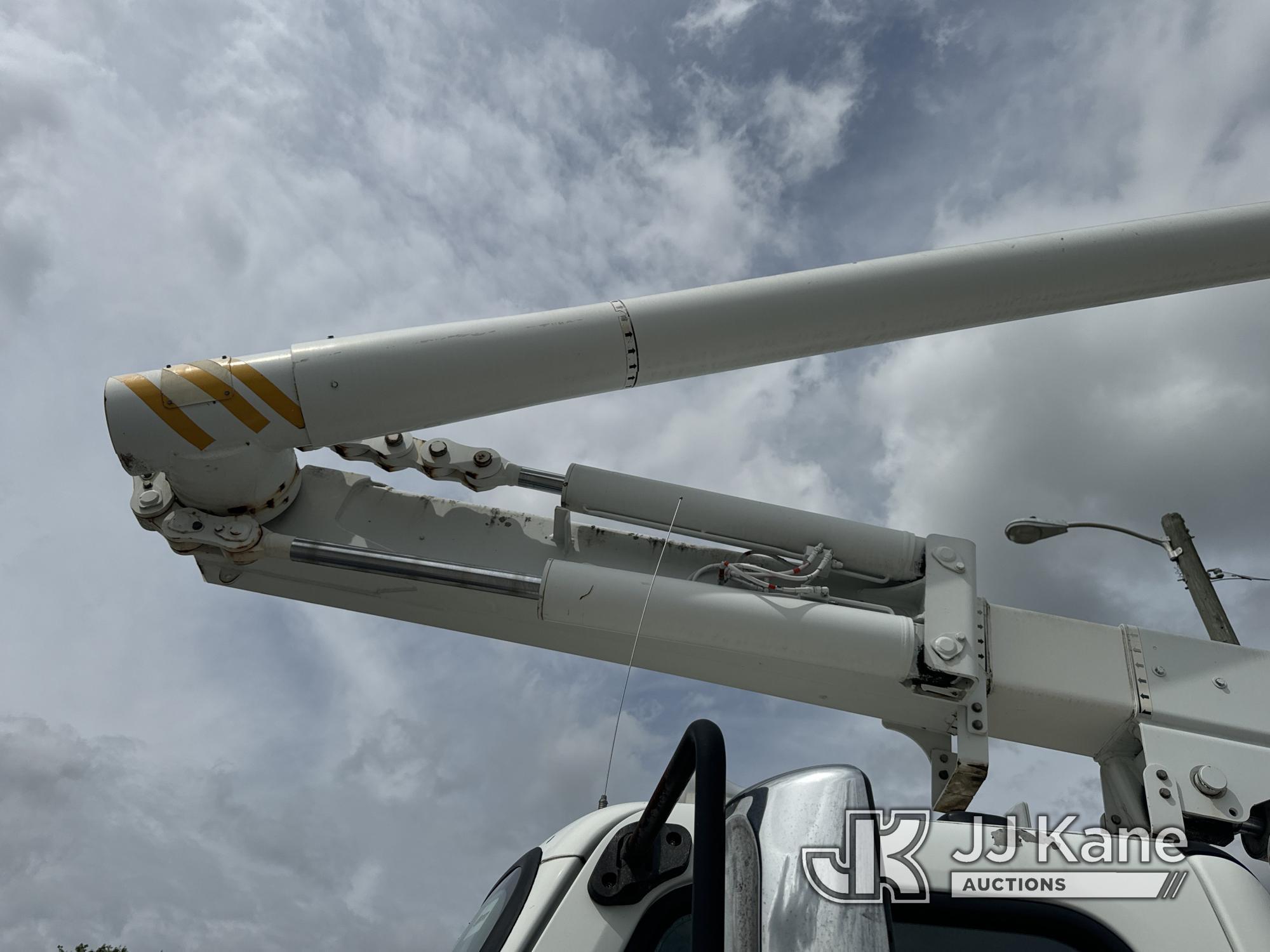 (Ocala, FL) Altec L42-MH, Over-Center Material Handling Bucket Truck center mounted on 2010 Freightl