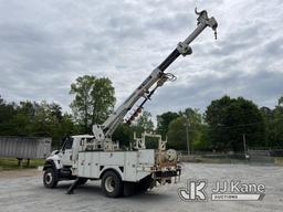 (Forest City, NC) Telelect Commander 4042, Digger Derrick mounted behind cab on 2008 International 7