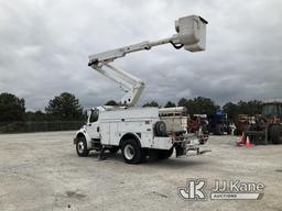 (Villa Rica, GA) Altec TA45M, Articulating & Telescopic Material Handling Bucket Truck mounted behin