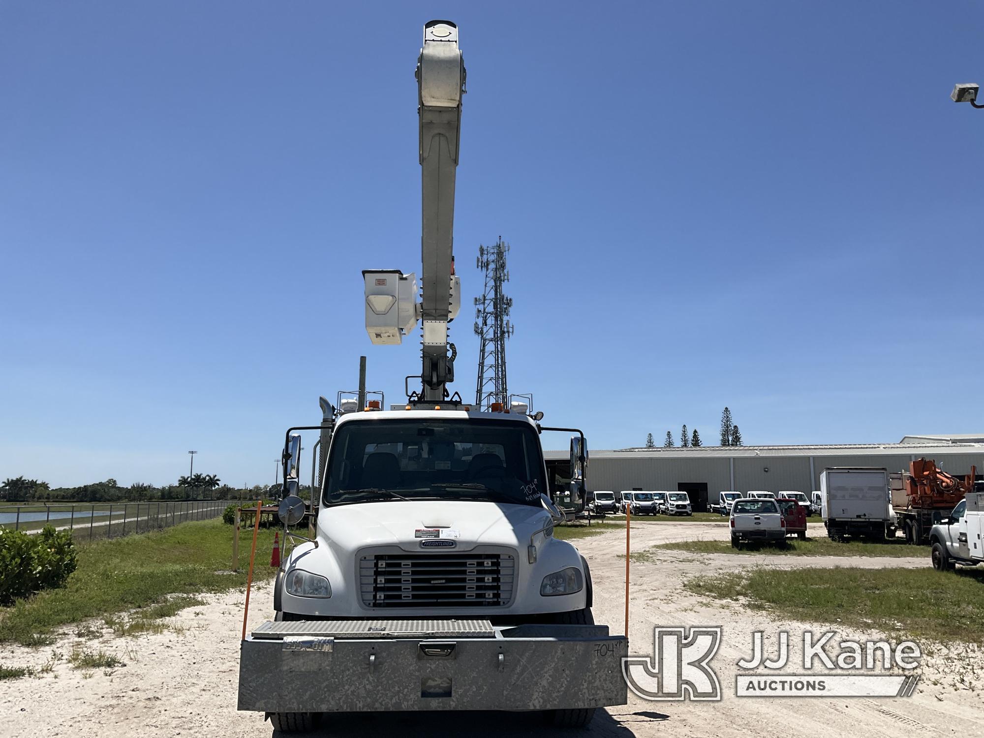 (Westlake, FL) Altec AA55-MH, Bucket Truck rear mounted on 2017 Freightliner M2 106 Utility Truck Ru