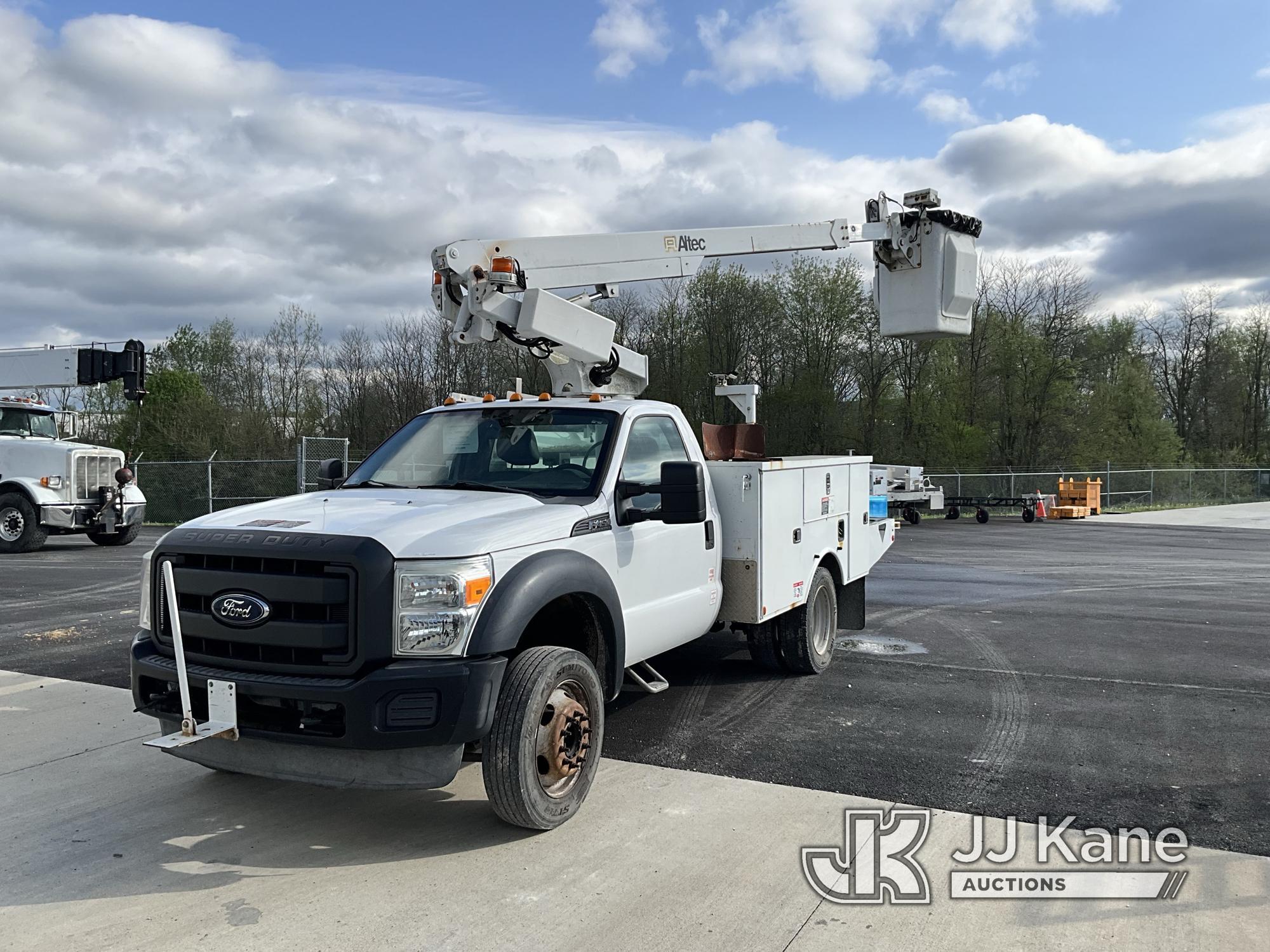 (Elizabethtown, KY) Altec AT200A, Telescopic Non-Insulated Bucket Truck mounted behind cab on 2014 F