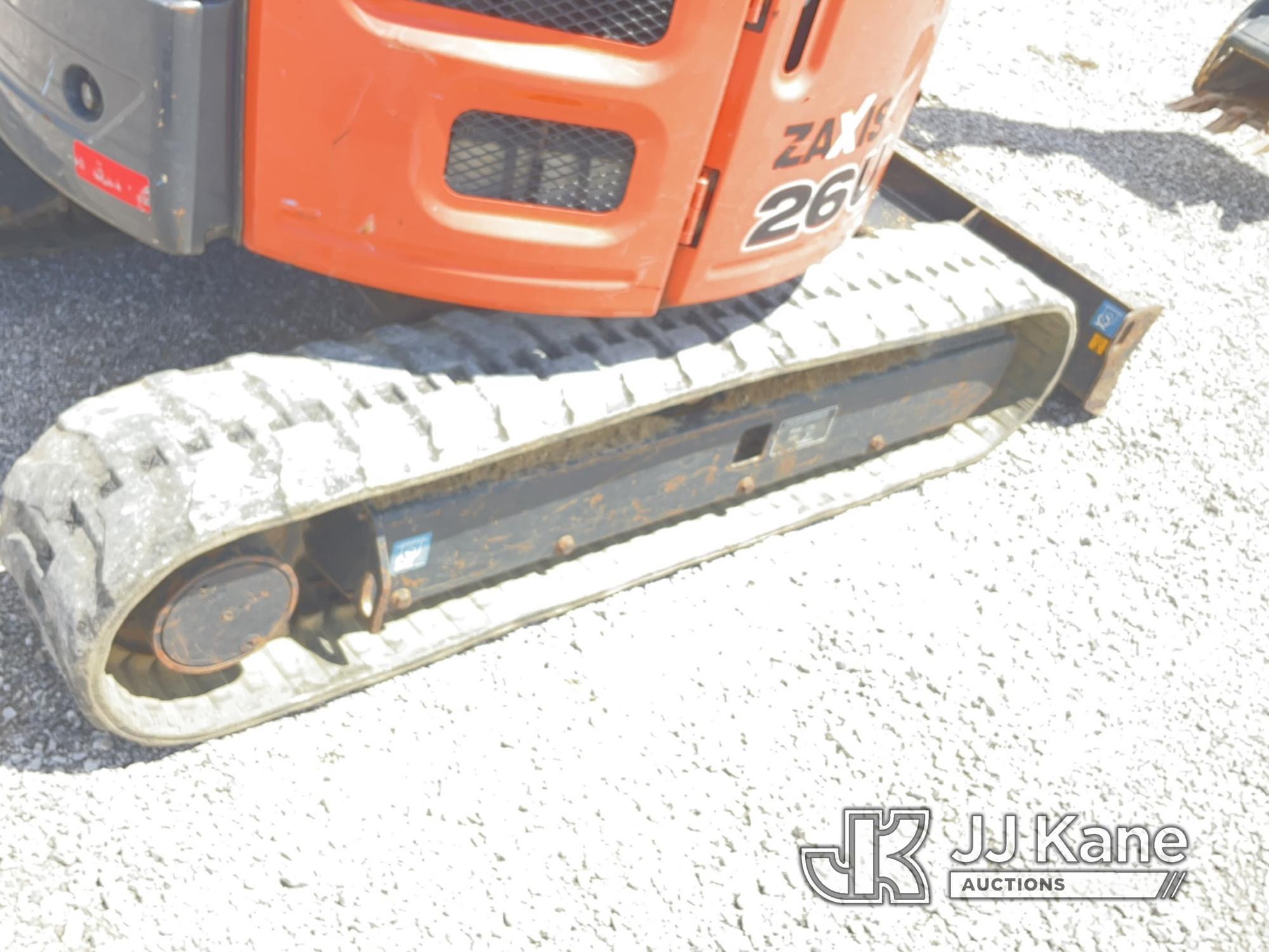 (Verona, KY) 2016 Hitachi ZX26U-5N Mini Hydraulic Excavator Runs, Moves & Operates