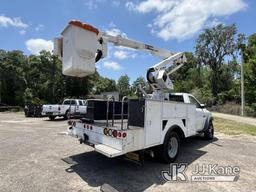 (Tampa, FL) HiRanger LT38, Articulating & Telescopic Bucket Truck mounted behind cab on 2012 Dodge 5