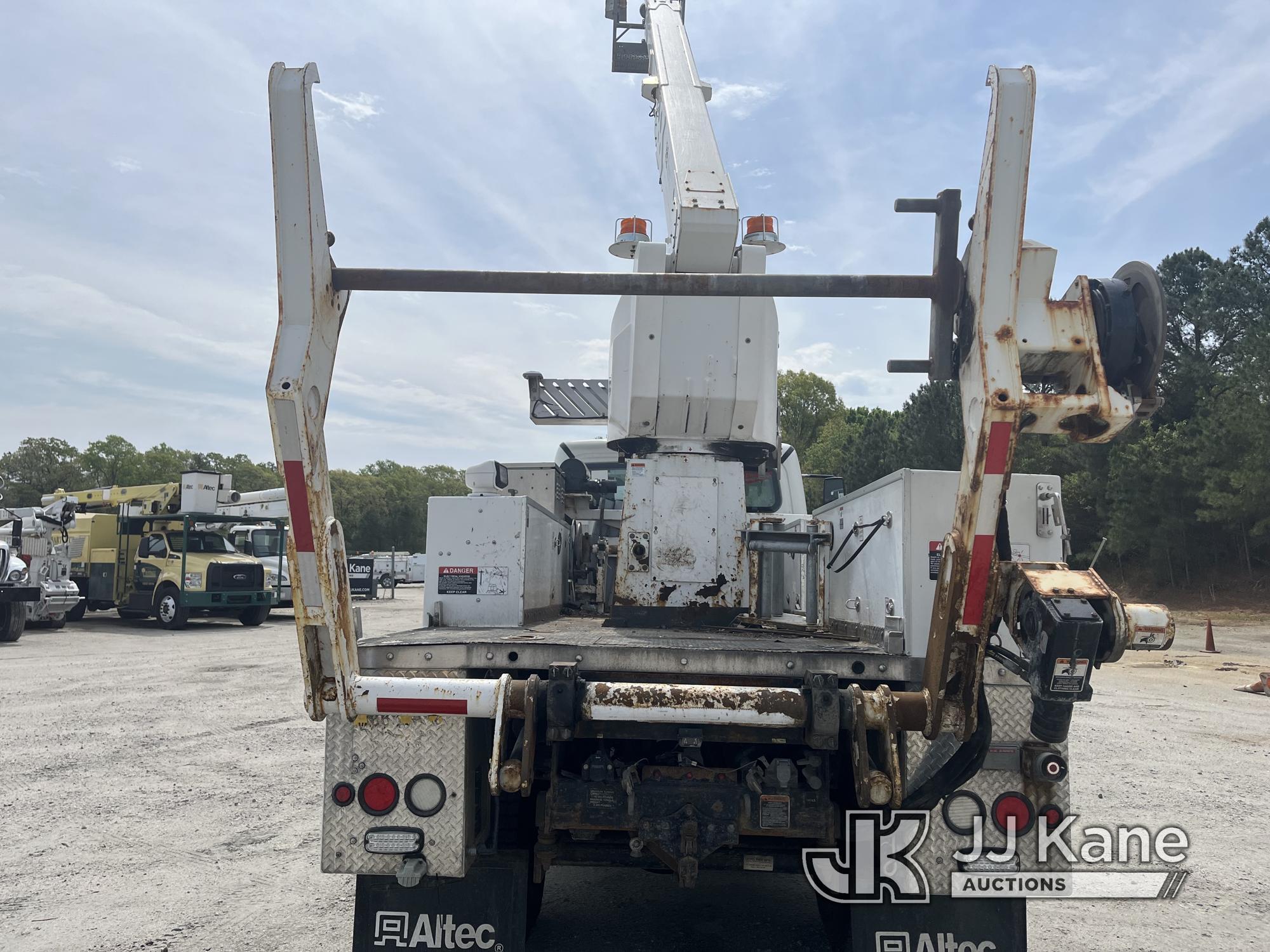 (Chester, VA) Altec TA40P, Telescopic Non-Insulated Cable Placing Bucket Truck rear mounted on 2016