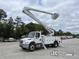 (Chester, VA) Altec AA55E, Material Handling Bucket Truck rear mounted on 2015 Freightliner M2 106 U