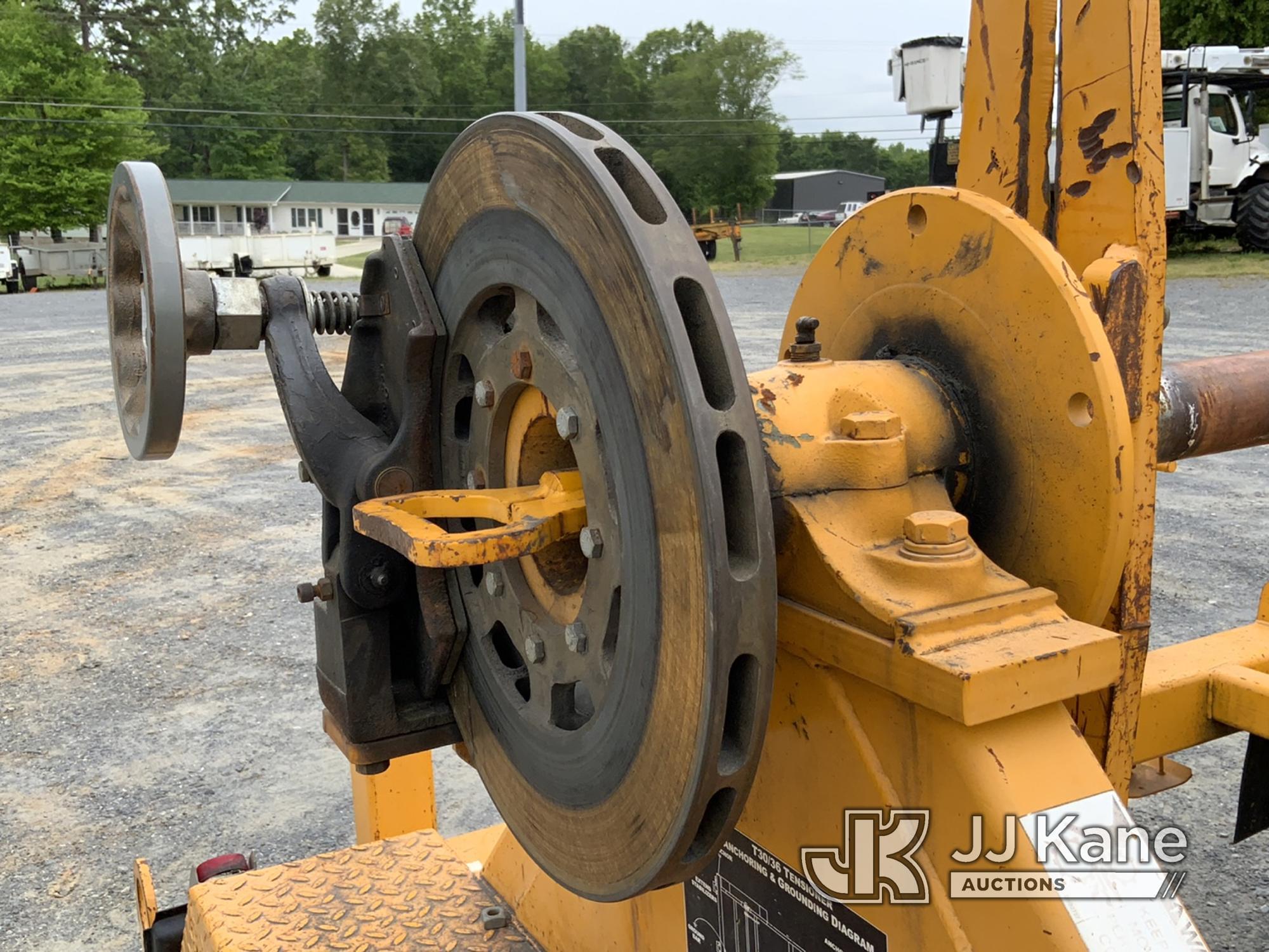 (Shelby, NC) 2015 International T3036 Bull Wheel Tensioner/Reel Carrier Trailer