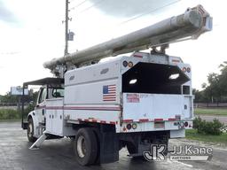 (Ocala, FL) Altec LRV60-E70, Over-Center Bucket Truck mounted behind cab on 2012 Freightliner M2 106
