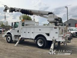 (Charlotte, NC) Altec DM47-BR, Digger Derrick rear mounted on 2010 Freightliner M2-106 Utility Truck