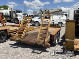 (Verona, KY) 2012 Belshe Industries WB14-2EP T/A Tagalong Equipment Trailer No Title
