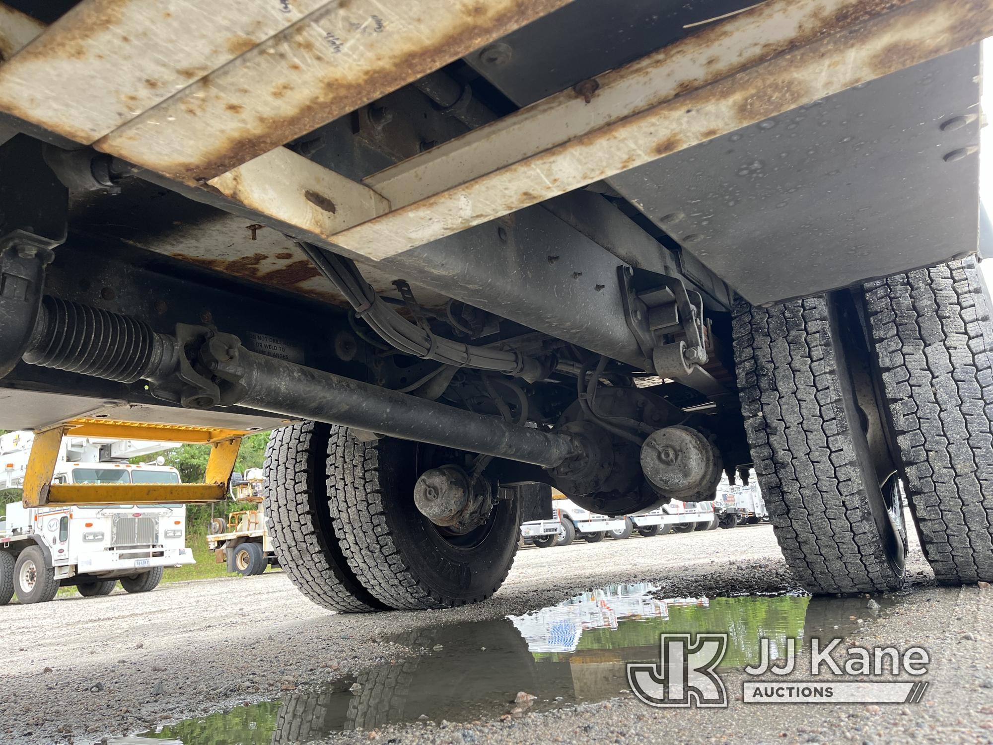 (Chester, VA) Altec AM55, Over-Center Material Handling Bucket Truck rear mounted on 2013 Internatio