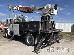 (Westlake, FL) Terex Commander 4045, Digger Derrick rear mounted on 2007 Freightliner M2 106 4x4 Fla