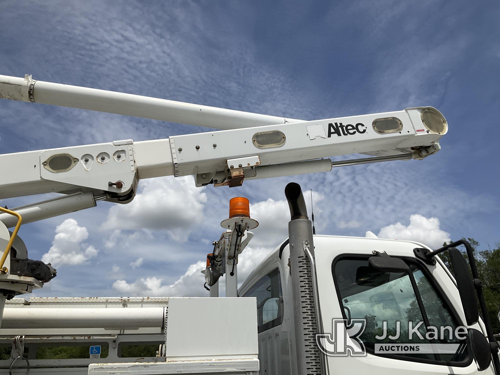 (Ocala, FL) Altec L42A, Over-Center Bucket Truck center mounted on 2014 Freightliner M2 106 Utility