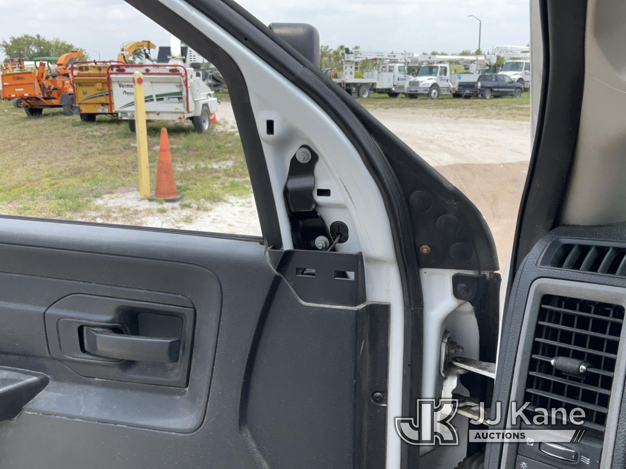 (Westlake, FL) Altec AT40G, Articulating & Telescopic Bucket Truck mounted behind cab on 2015 RAM 55