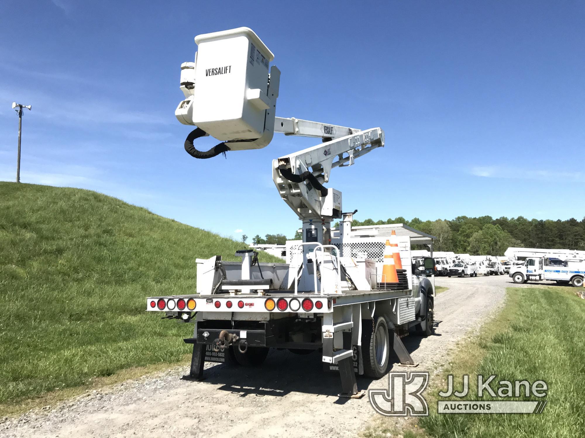 (Mount Airy, NC) Versalift VST-52I, Articulating & Telescopic Bucket Truck center mounted on 2016 Fo